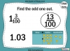 Place Value and Hundredths - Year 4 (slide 37/37)